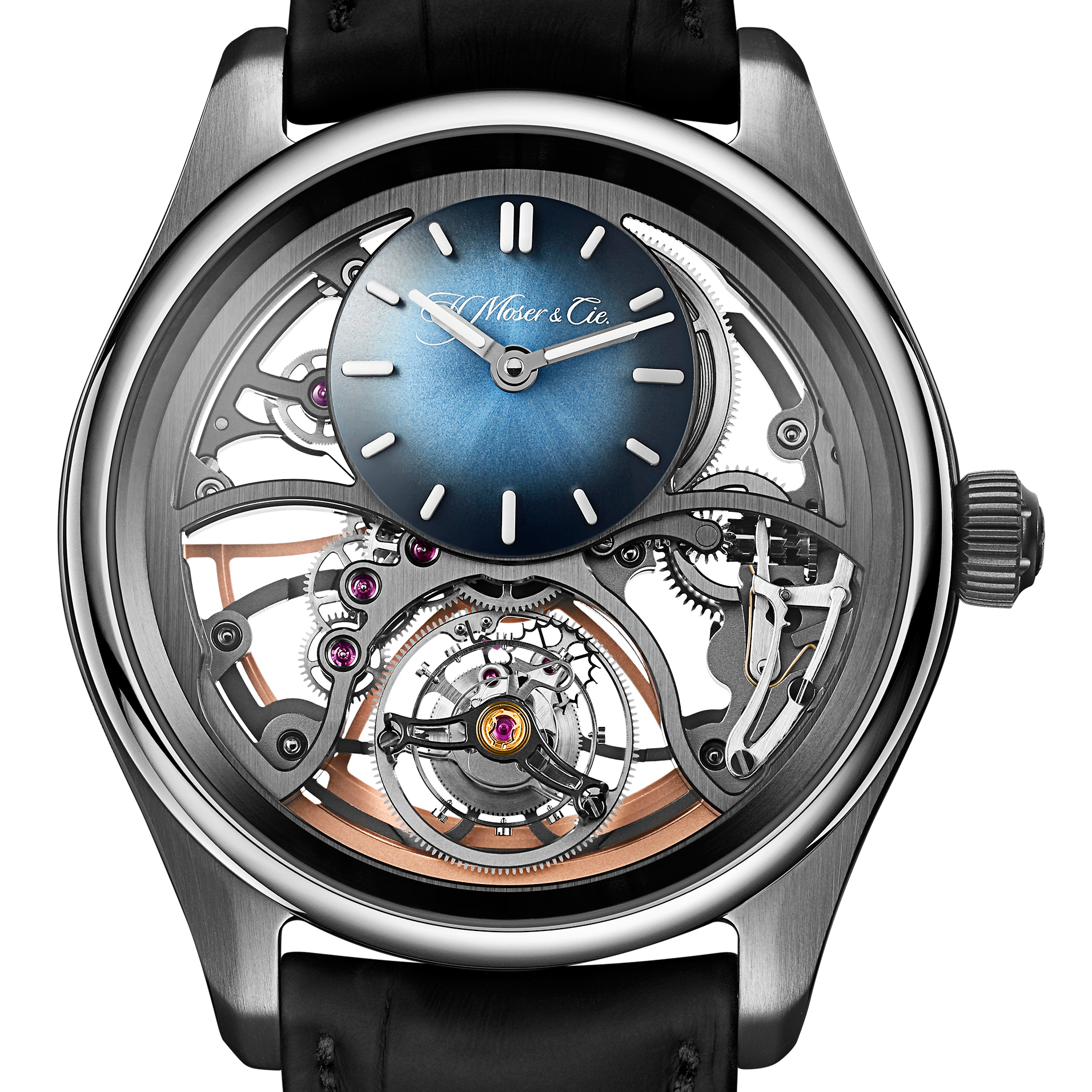 Moser shop pioneer tourbillon