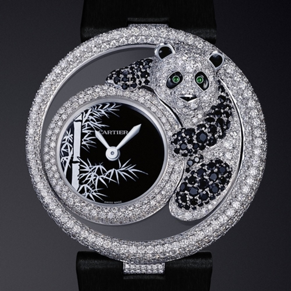 Cartier Montre d cor panda GPHG