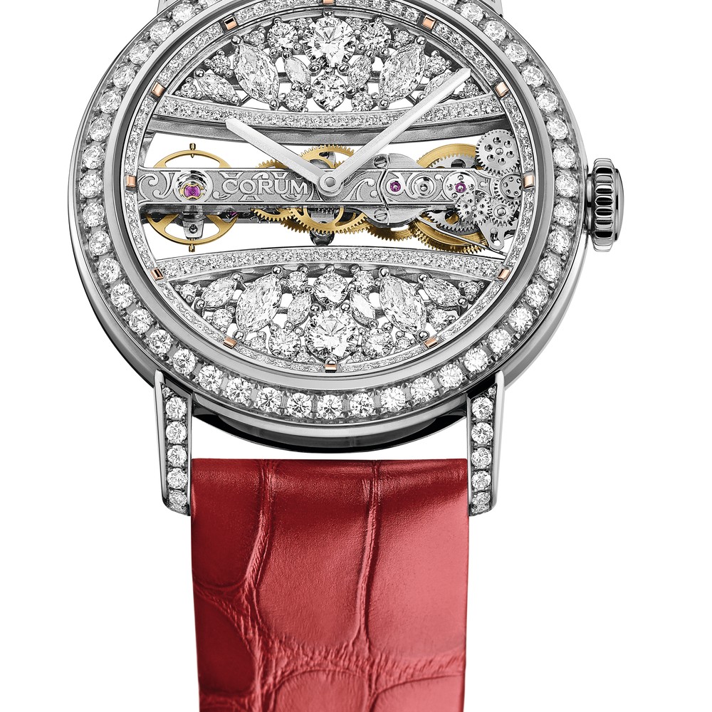 Corum Golden Bridge round 39 mm diamonds GPHG