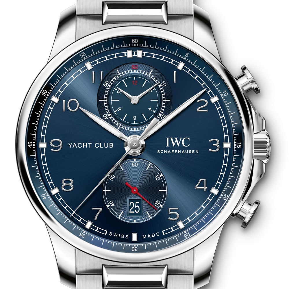 Iwc yacht club blue hotsell