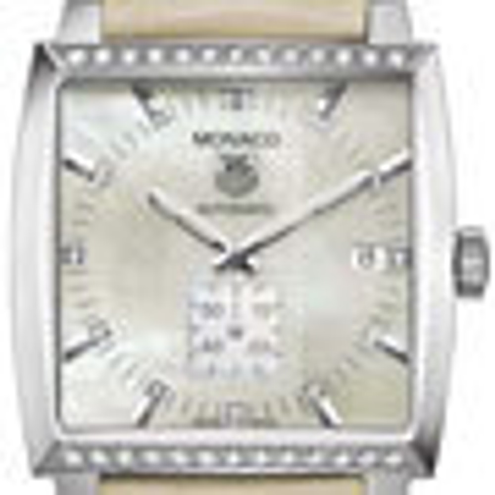 TAG Heuer Monaco Watch Lady Diamond Dial Diamond Case GPHG