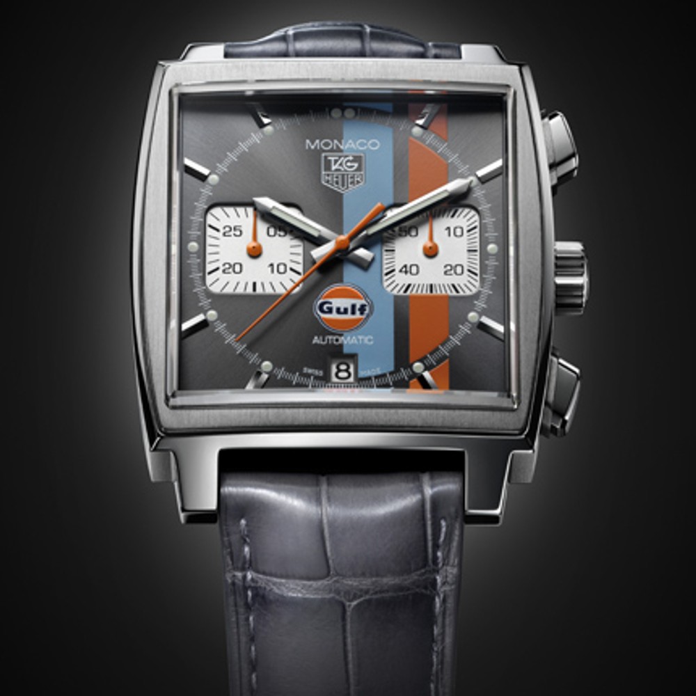 TAG Heuer, Monaco Calibre 12 Chronographe Gulf | GPHG