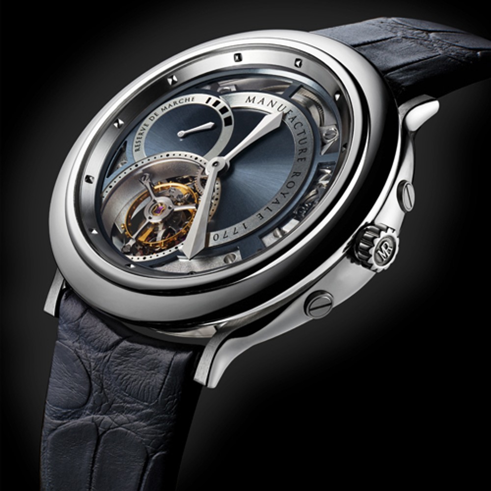 Manufacture Royale, 1770 steel with openwork skeleton dial | GPHG