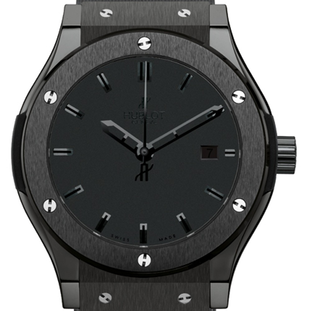 Hublot watch all black hotsell