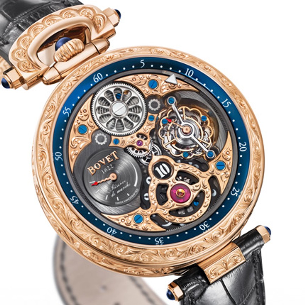 Bovet Fleurier 5 Days Tourbillon Jumping Hours Reversed Hand