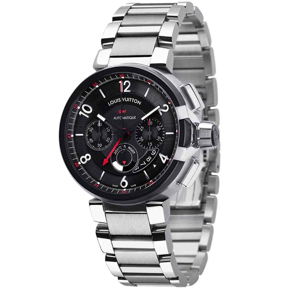 LOUIS VUITTON Tambour Evolution Q1156 GMT Automatic Men\'s Watch_847705 LOUIS VUITTON Tambour Evolution Q1156 GMT Automatic Men main image 4