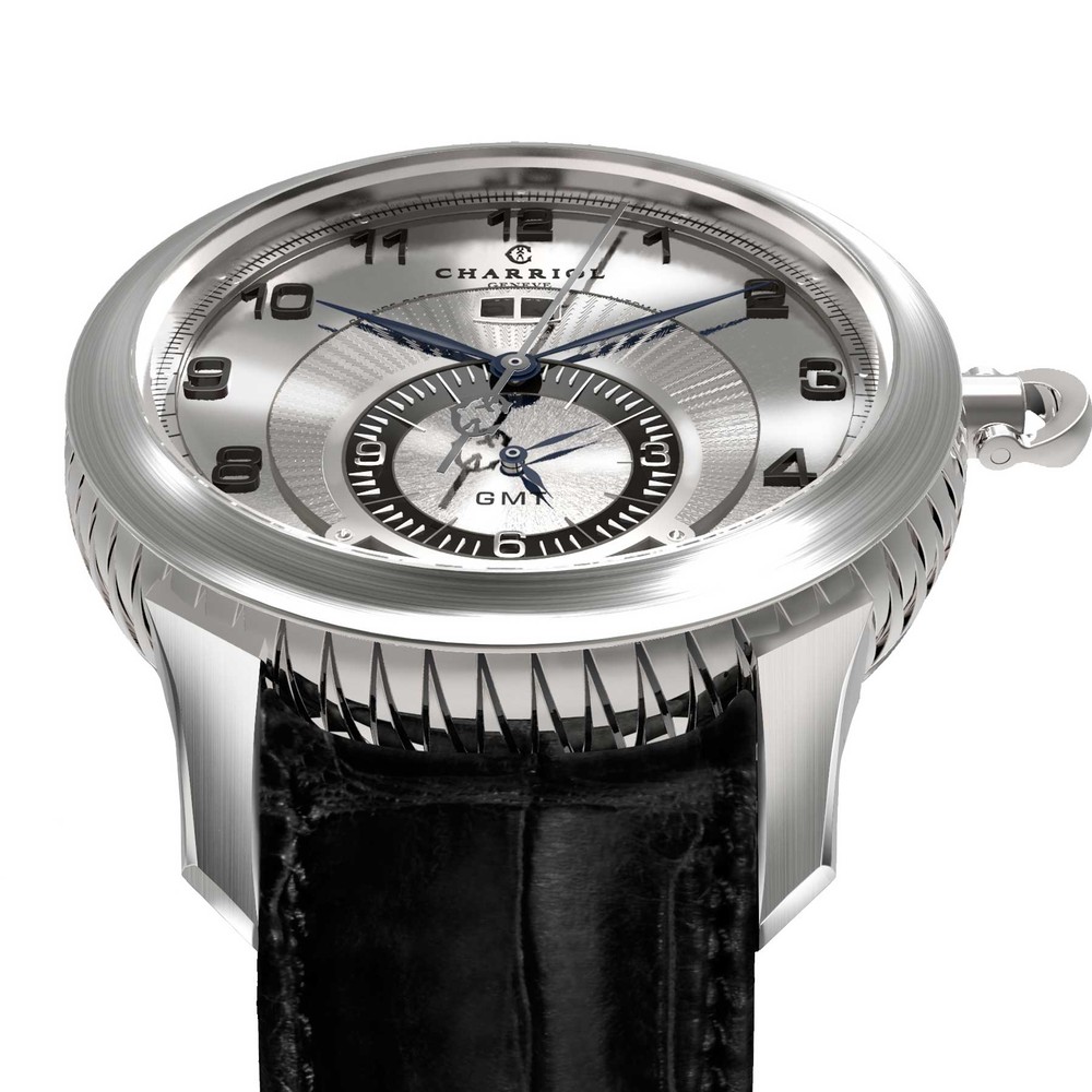Cadran De Montre Galbé Gris - Diamètre 27.65 Mm - Métal Décor - Occasion Pour Horlogerie
