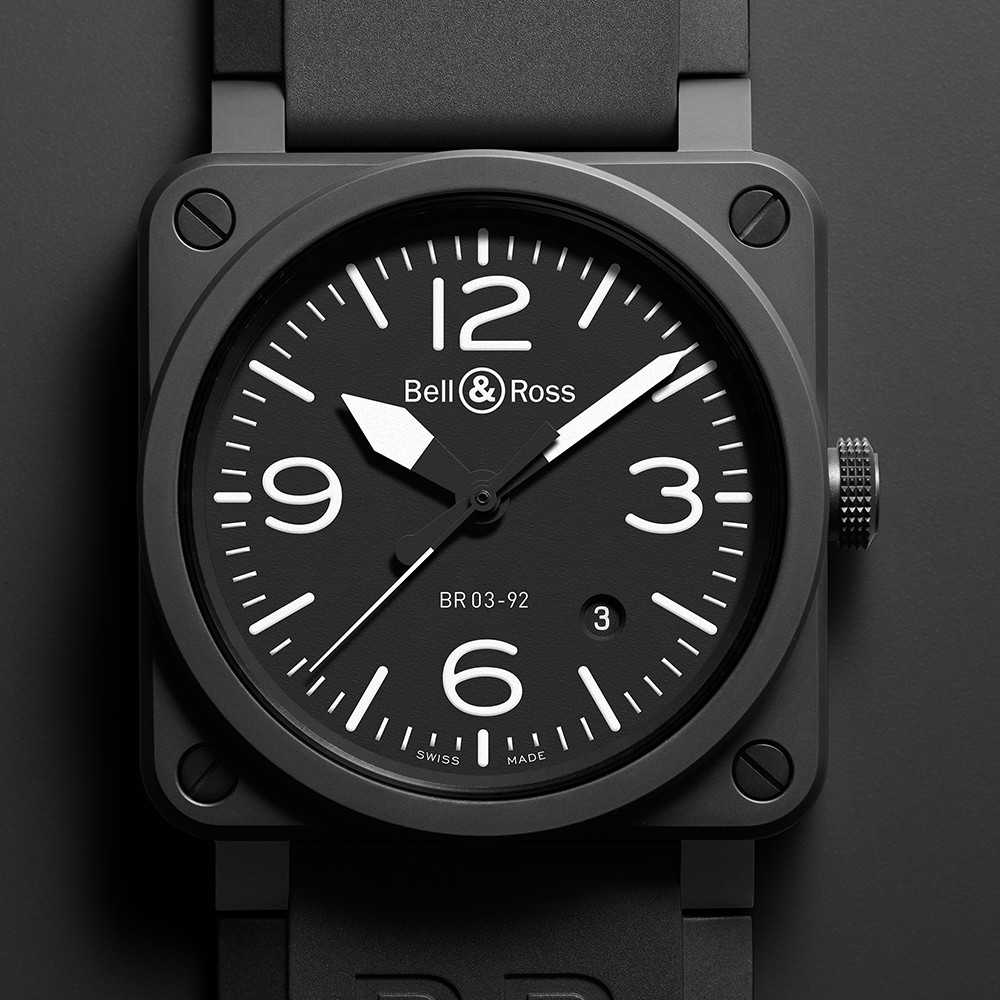 Bell Ross BR03 92 Ceramic Black Matte GPHG