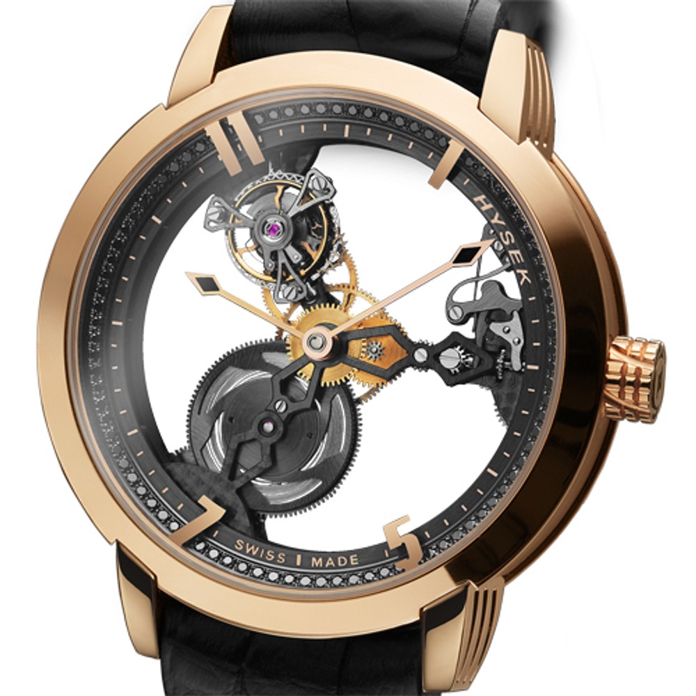 Hysek IO 49mm skeleton tourbillon GPHG