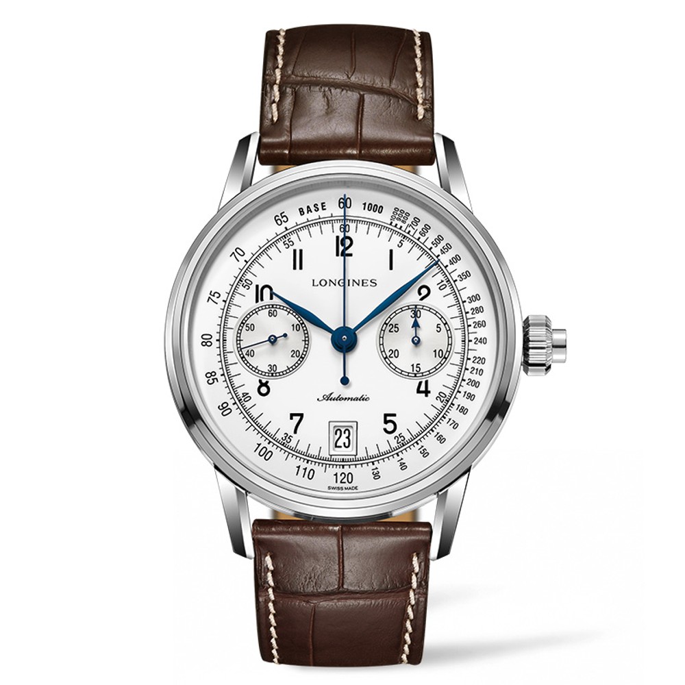 The Longines Column Wheel Single Push Piece Chronograph