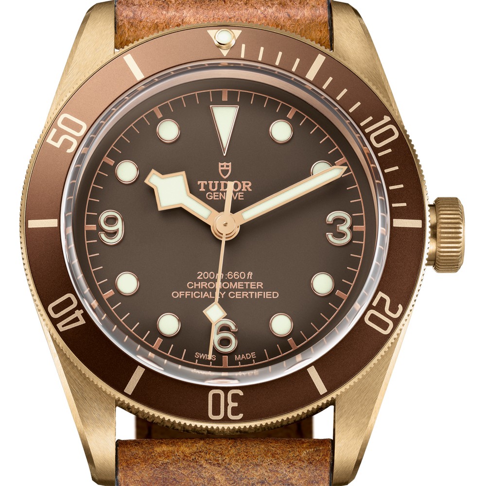 Tudor black bay bronze discount thickness