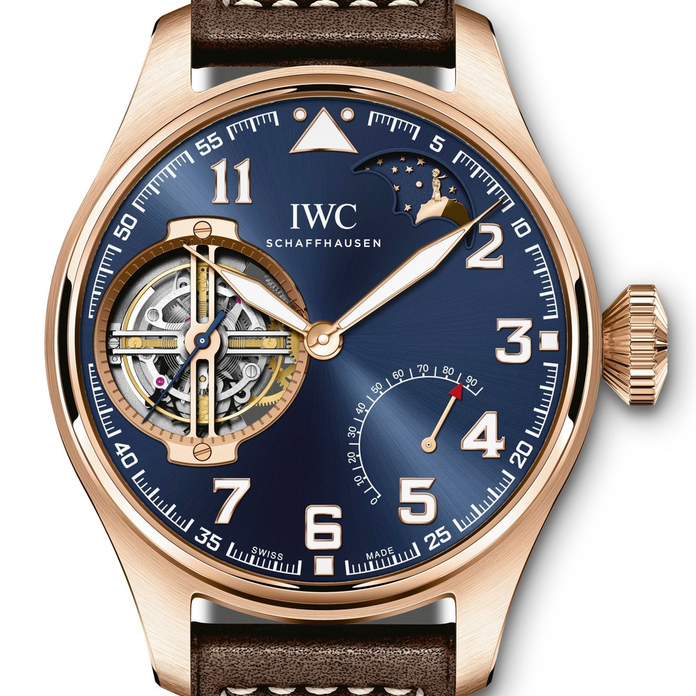 IWC Schaffhausen Big Pilot s Watch Constant Force Tourbillon Edition Le Petit Prince GPHG