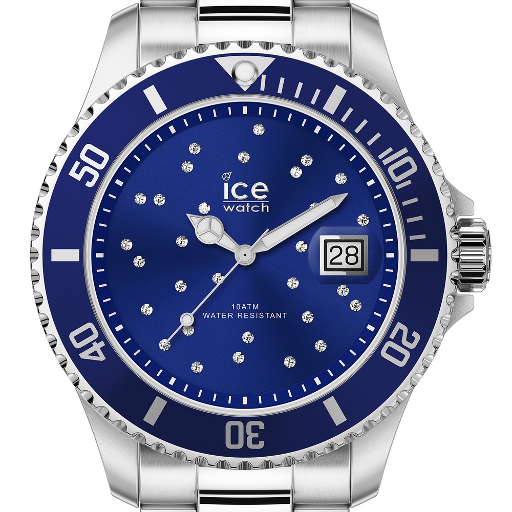 Ice clearance steel blue