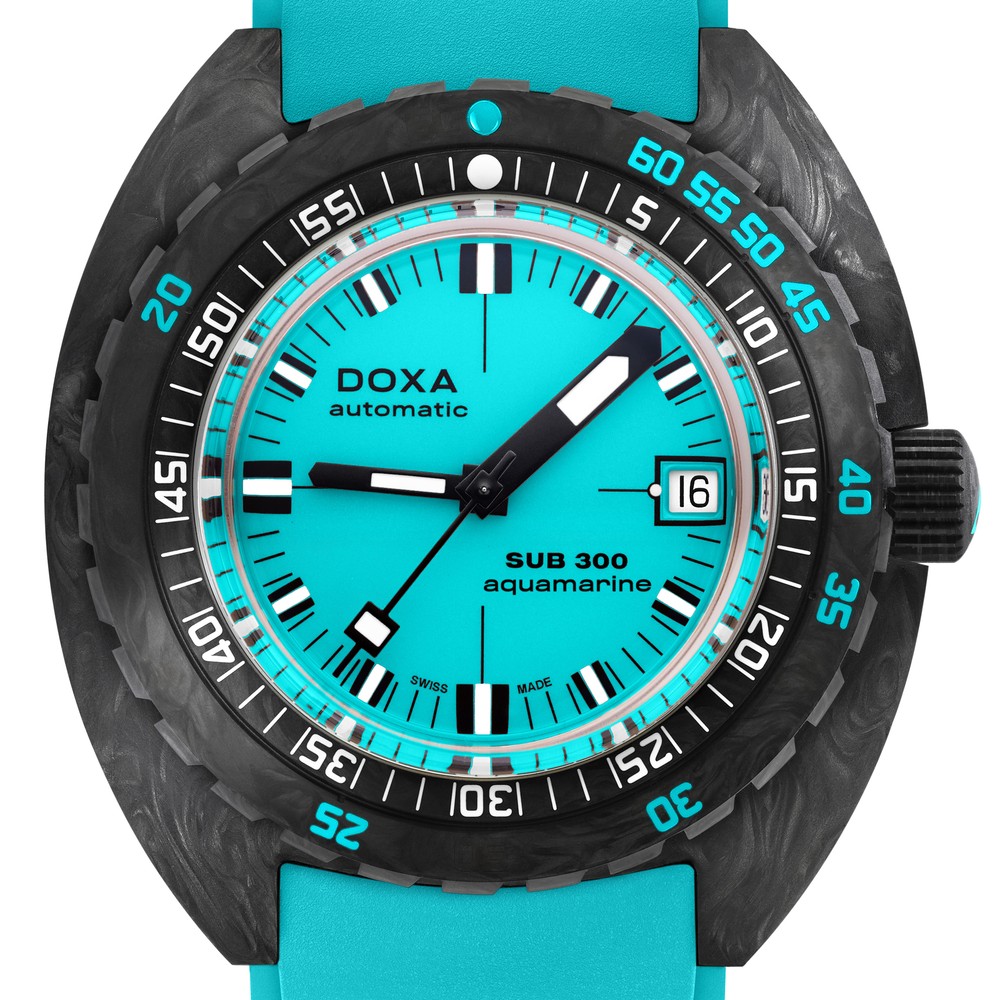 Doxa SUB 300 carbon COSC Aquamarine (GPHG 2021)