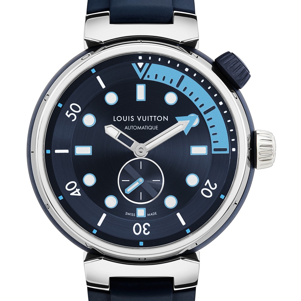 Louis Vuitton Tambour Street Diver Skyline Blue (GPHG 2021)