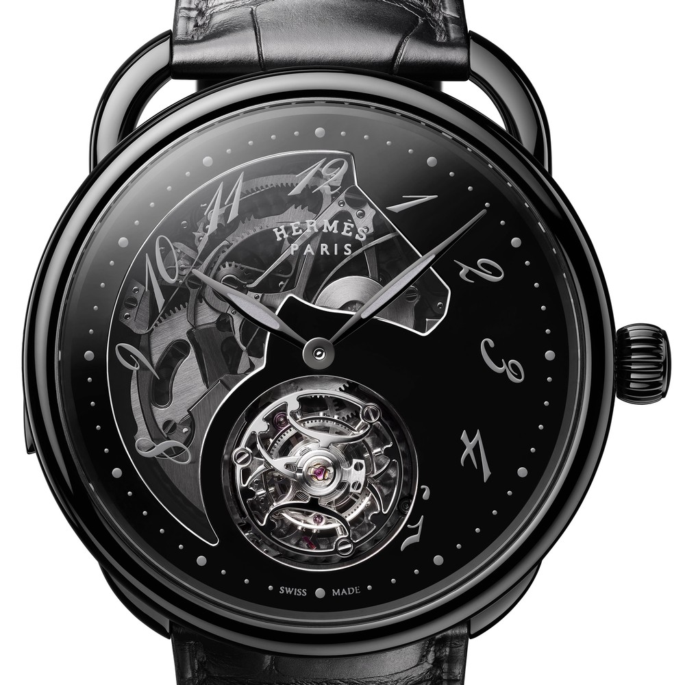 Hermès, Arceau Lift tourbillon répétition minutes so black | GPHG