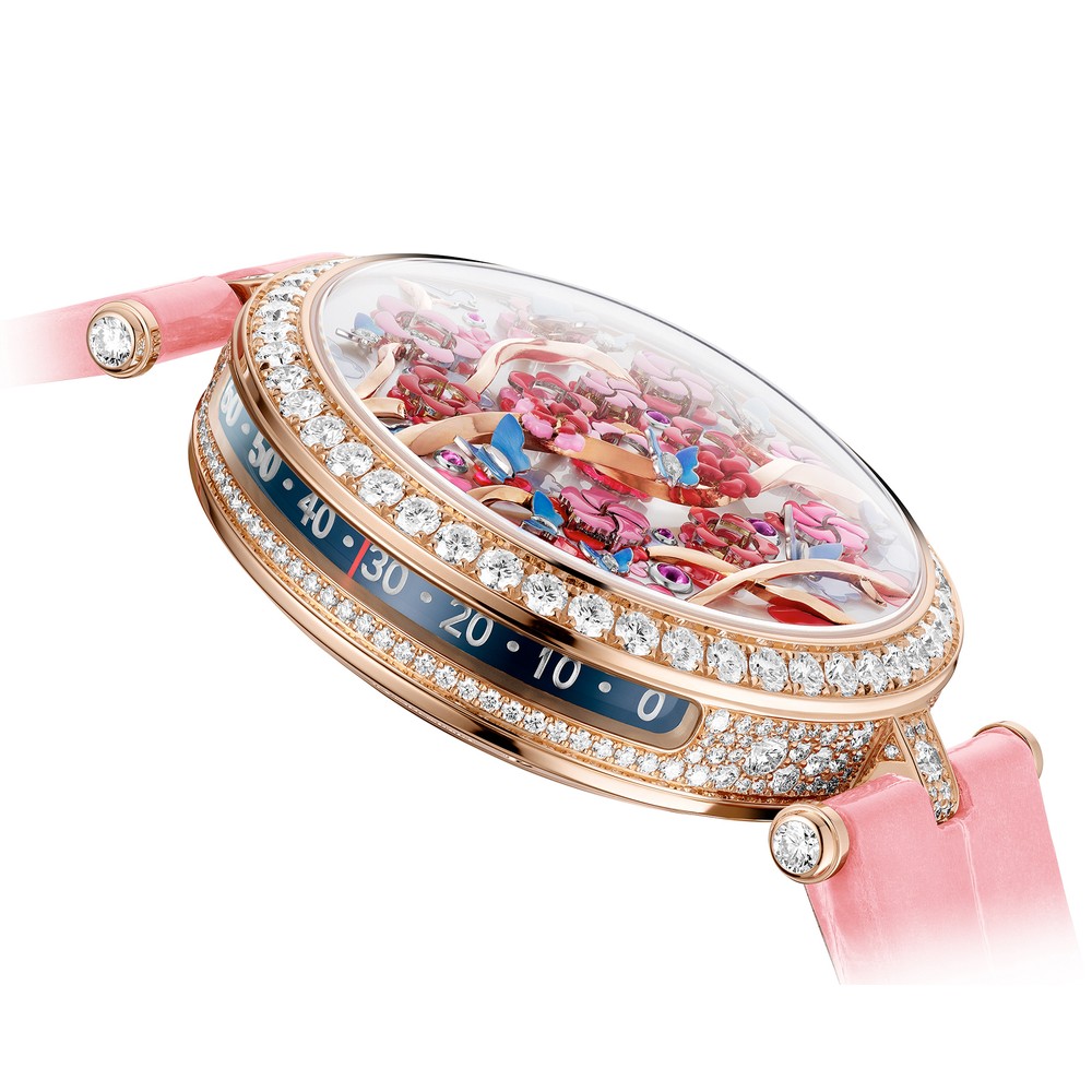 Van Cleef & Arpels ピンクレザーベルト Van Cleef & Arpels ピンクレザーベルト