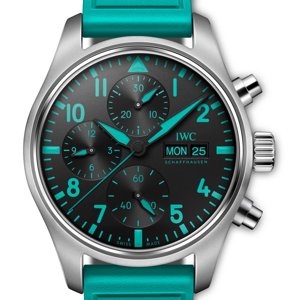 IWC Schaffhausen Pilot s Watch Chronograph 41 Edition Mercedes AMG Petronas Formula One Team GPHG