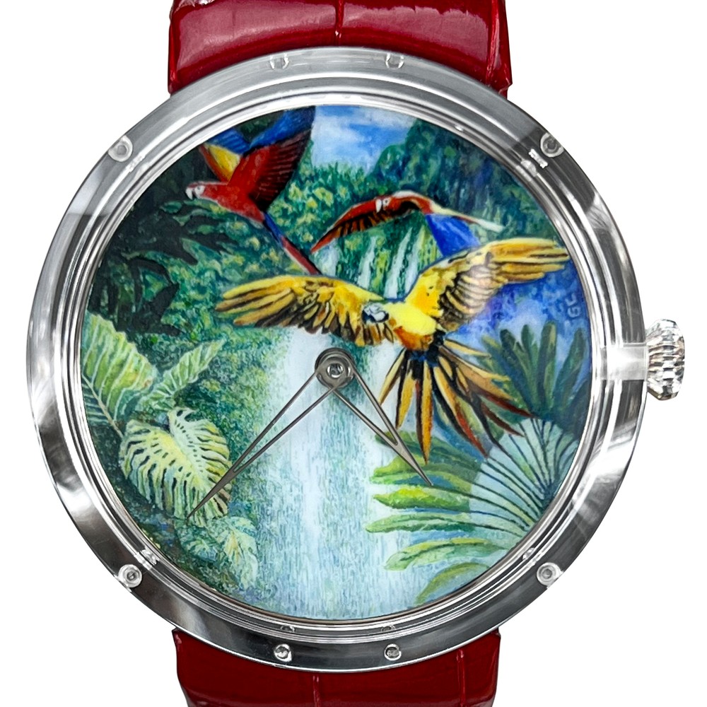 XRby La Montre d Art Yellow Macaw Scarlet Macaw GPHG