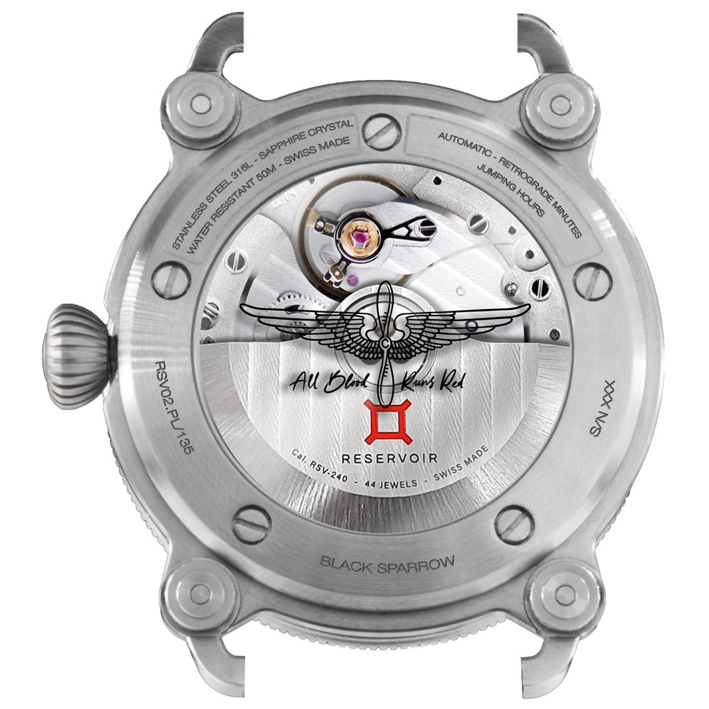 Reservoir Launches 'Black Sparrow' Pilot Tribute – International Wristwatch