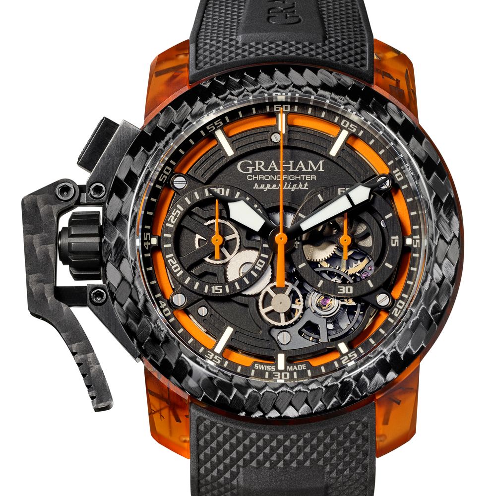 Graham, Superlight Carbon Skeleton transluscent Orange | GPHG