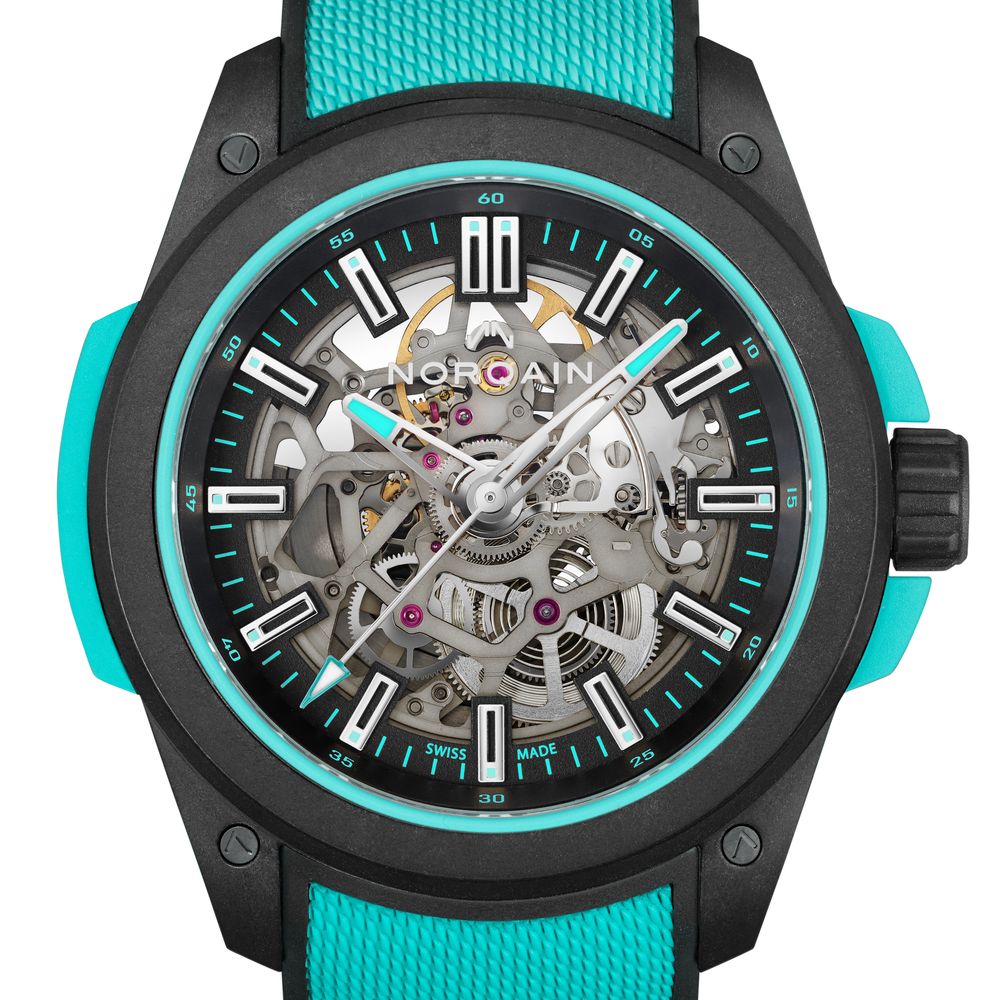 Norqain, Wild One Skeleton Turquoise | GPHG