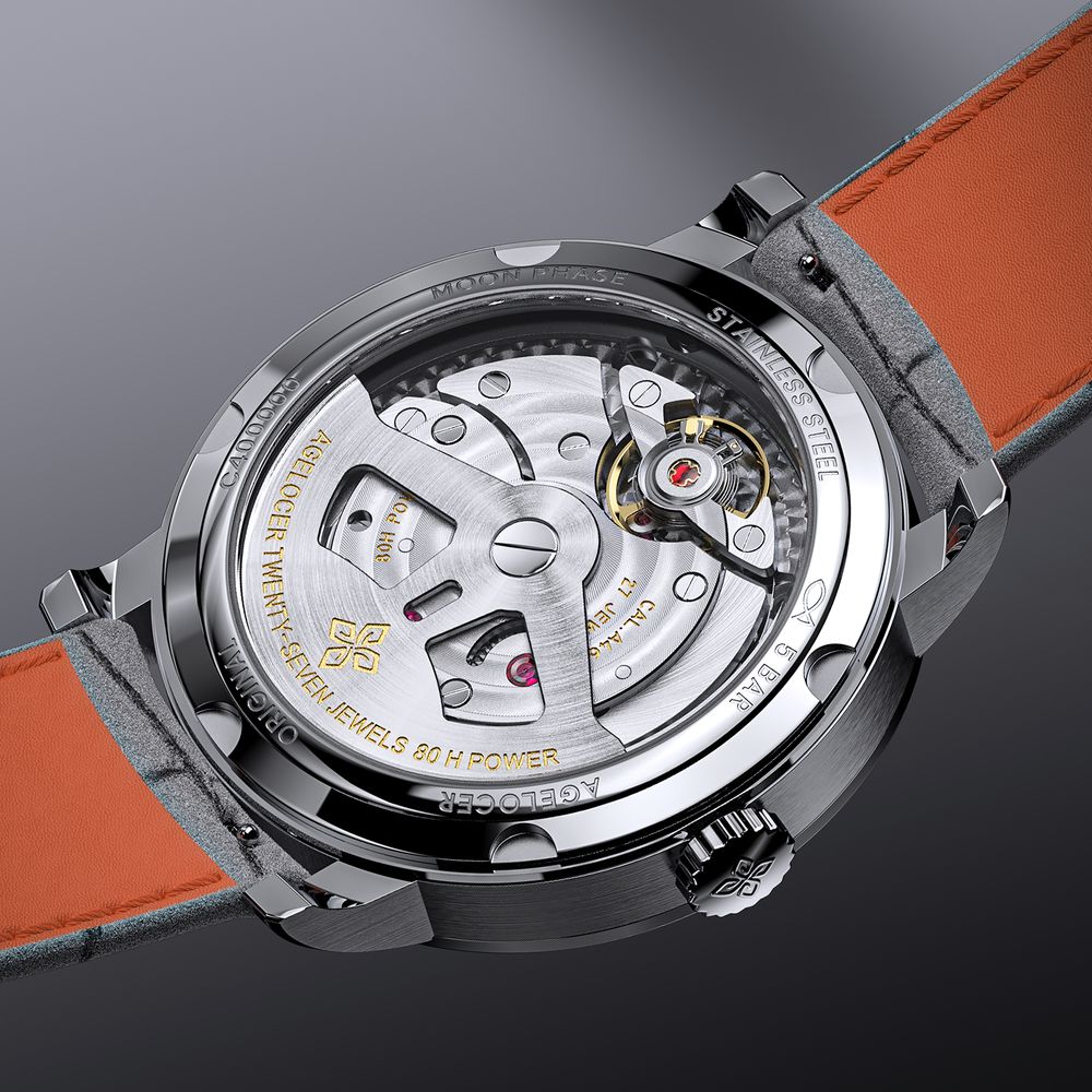 Cadran De Montre Galbé Gris - Diamètre 17.10 Mm Compatible ETA 2641