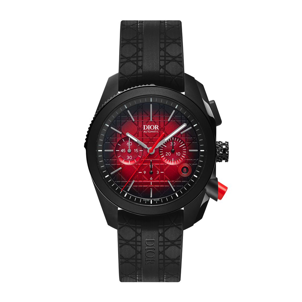 DIOR MONTRES, Chiffre Rouge 41mm black Ultramatte chronograph | GPHG