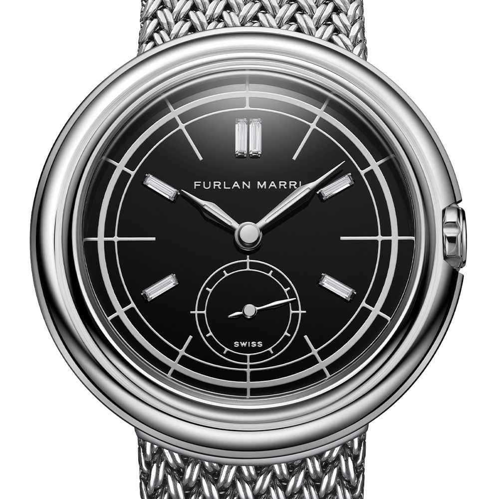 FURLAN MARRI Disco Volante Onyx, Lab diamonds (GPHG 2025)