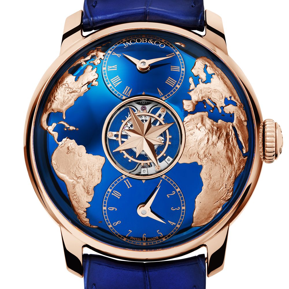 JACOB & CO The World is Yours Dual Time Zone Tourbillon (GPHG 2025)