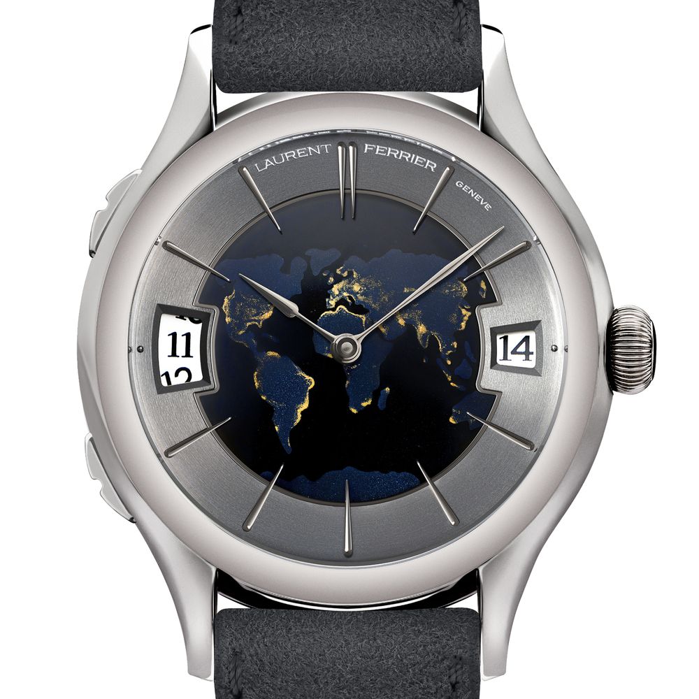 LAURENT FERRIER Classic Traveller Globe Bleu Nuit (GPHG 2025)