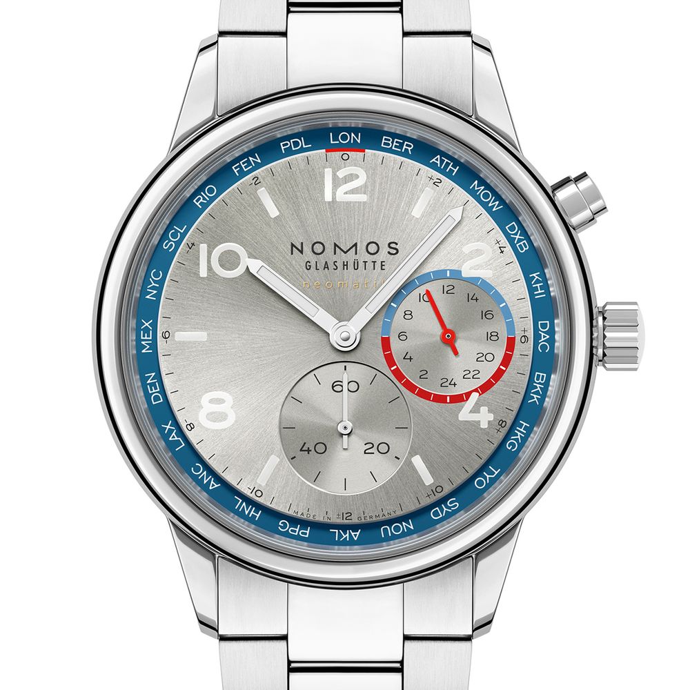 NOMOS GLASHÜTTE Club Sport neomatik Worldtimer (GPHG 2025)