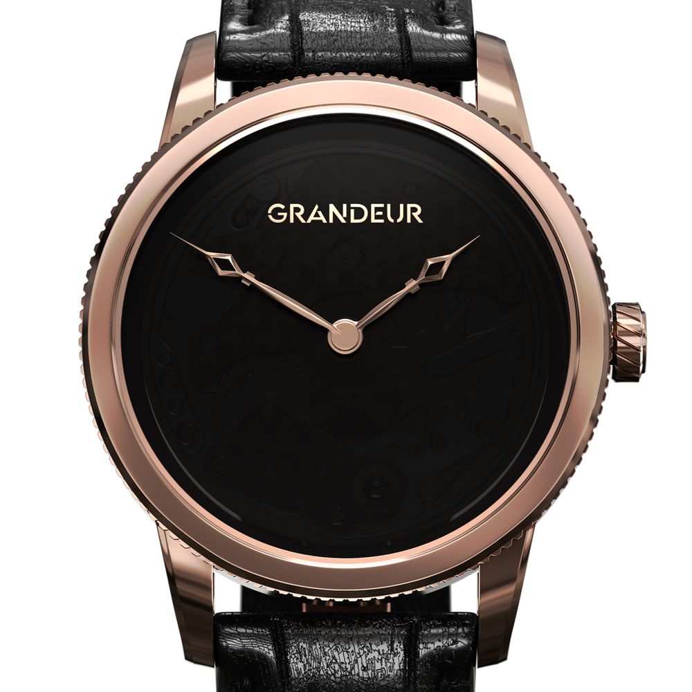 GRANDEUR USA Montre à répétition Noir Pulse RG (GPHG 2026)