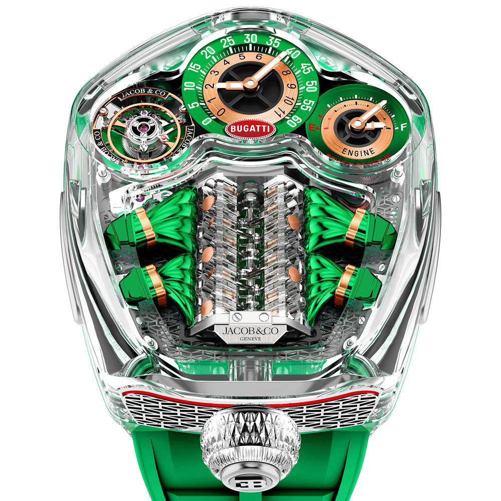 JACOB & CO Bugatti Tourbillon Sapphire Crystal (GPHG 2026)