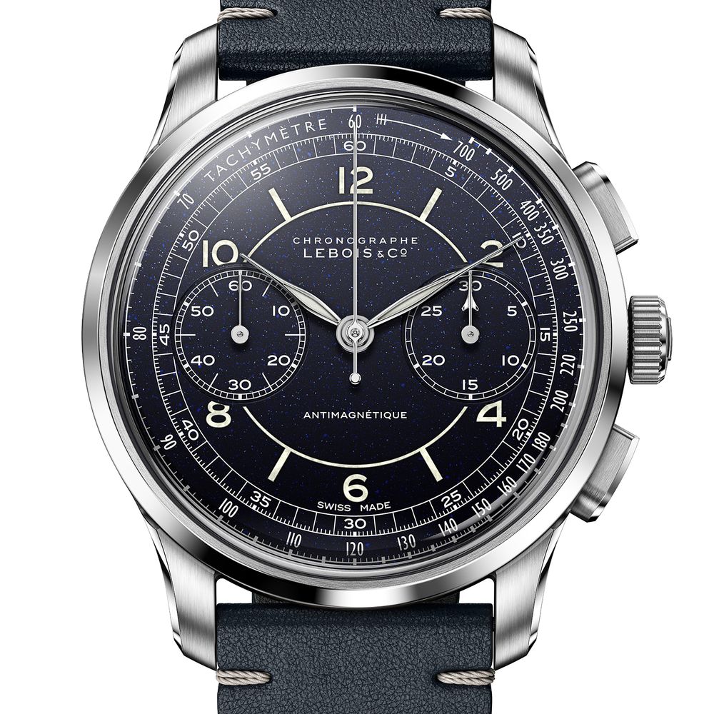 LEBOIS & CO Sector Chronograph Aventurine (GPHG 2026)