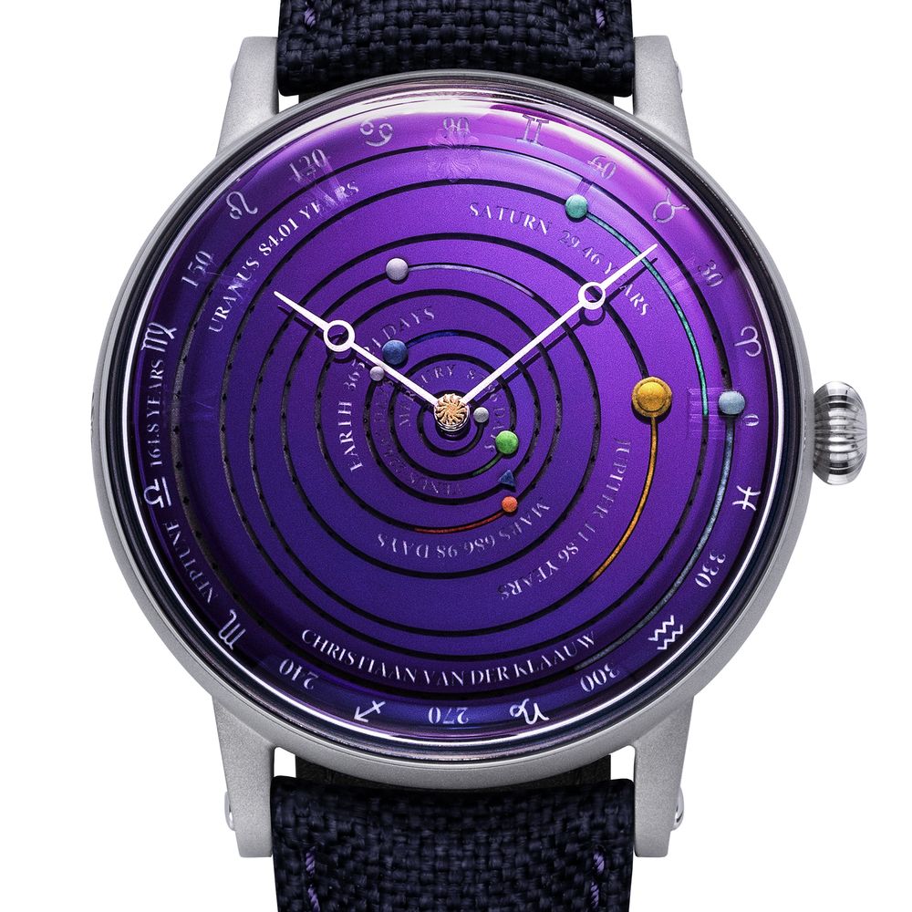 CHRISTIAAN VAN DER KLAAUW CVDK Grand Planetarium Eccentric Si (GPHG 2026)