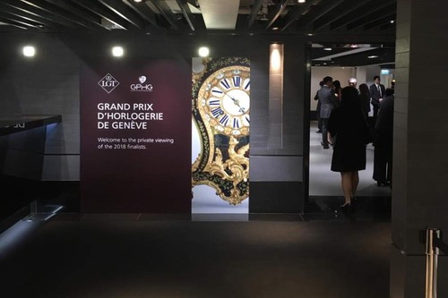 GRAND PRIX D’HORLOGERIE DE GENEVE 2018 Hong Kong, 2ème étape du Roadshow