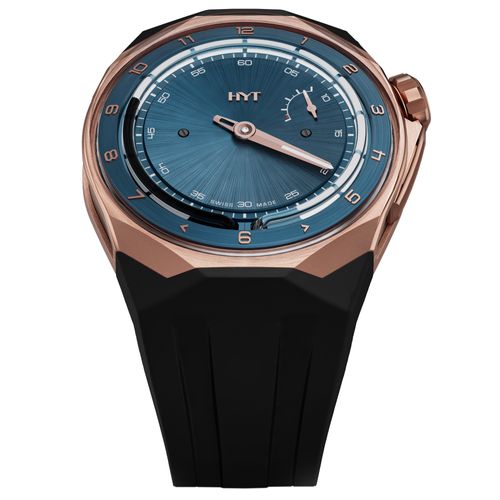 HYT SA T1 5n Gold & Titanium Deep Blue